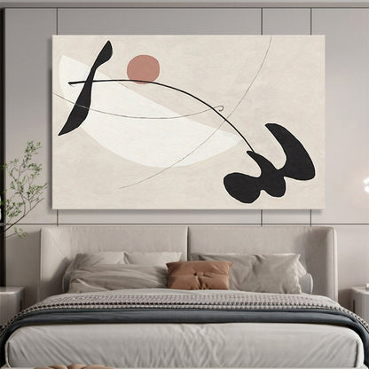 Extensive Hand - Crafted Textured Abstract Canvas for Dynamic Interiors DKH738
