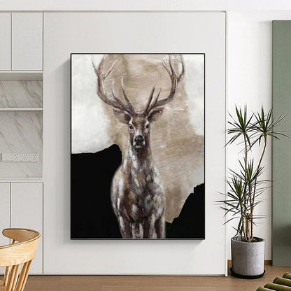 Large - Sized Hand - Painted Abstract Custom Work (with Three - Dimensional Textures), Suitable for Bedroom and Office DKH1462