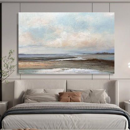 Oversized Textured Hand - Crafted Abstract Artwork for Engaging Decor DKH755