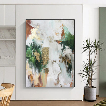 Massive Hand - Painted Custom Textured Abstract Wall Decor for Dining Room & Bar DKH1011