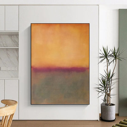 Grand - Proportioned Vertical Hand - Painted Textured Custom Abstract Madrigal for Living Room and Entryway DKH1602