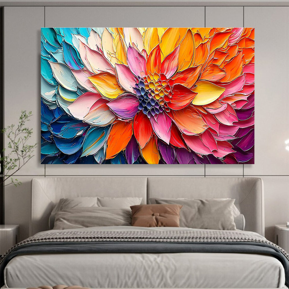 Regal Original Grand Textured Hand - Crafted Abstract Artwork for Prestigious Settings DKH866