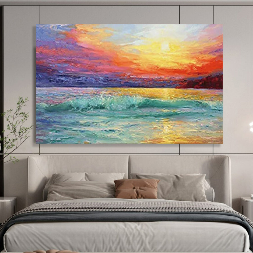 Stylish Large Abstract Artwork for Hallway & Entryway DKH892