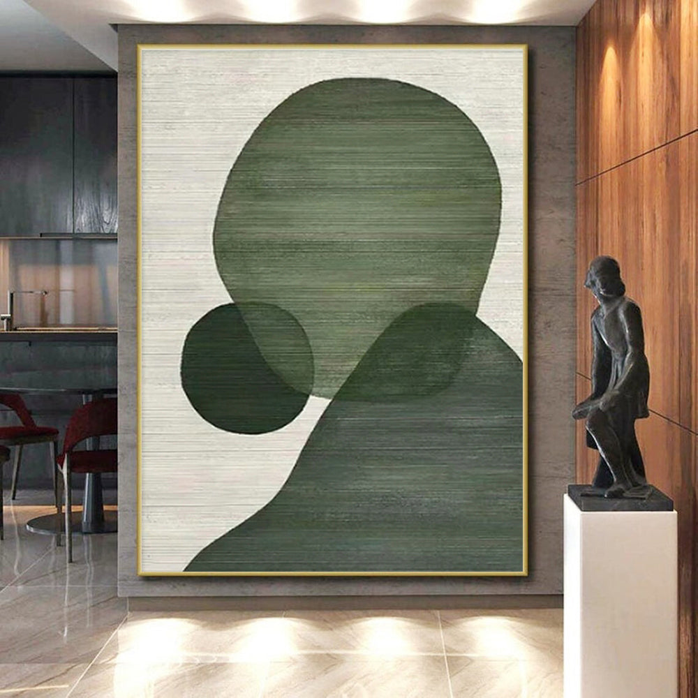 Custom Large Hand-Painted Abstract Painting for Home Music Studio Performance Wall LargeART0593