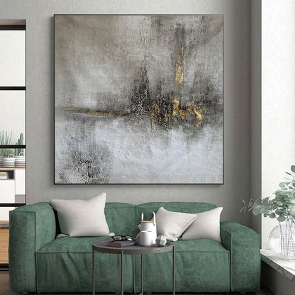 Extra-Huge Contemporary Abstract Wall Art for Urban Rooftop Garden Lounges