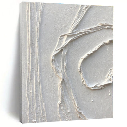 Large-Scale Hand-Painted Abstract Canvas for Living Room and Bar