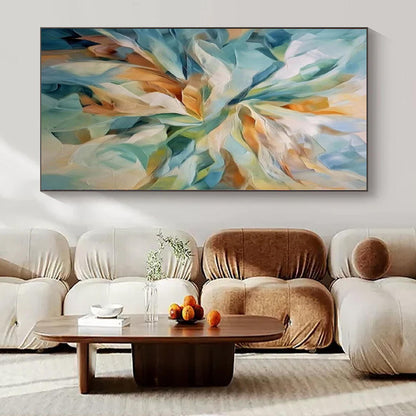 Giant Abstract Wall Art for Attic Studio Spaces - Made to Order Oil on Linen