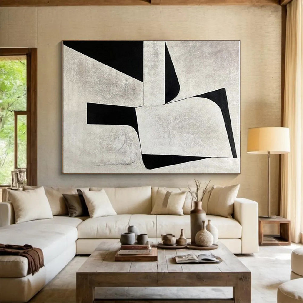 Monumental Abstract Canvas for Kitchen Island Backdrop LargeART0671