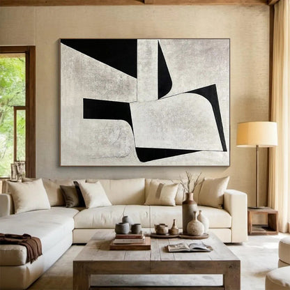 Monumental Abstract Canvas for Kitchen Island Backdrop LargeART0671
