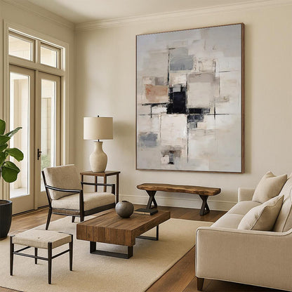 Extra-Huge Contemporary Abstract Wall Art for Event Stage Backdrops