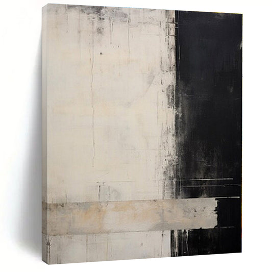 Hand-Painted Personalized Abstract Canvas for Bar & Hotel Lobby