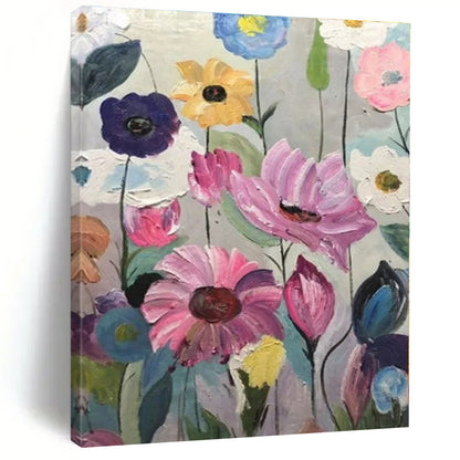 Hand-Painted Personalized Abstract Art for Office Waiting Areas