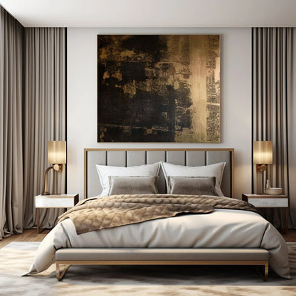 Super-Sized Hand-Painted Modern Abstract Wall Decor for Office Mail Rooms