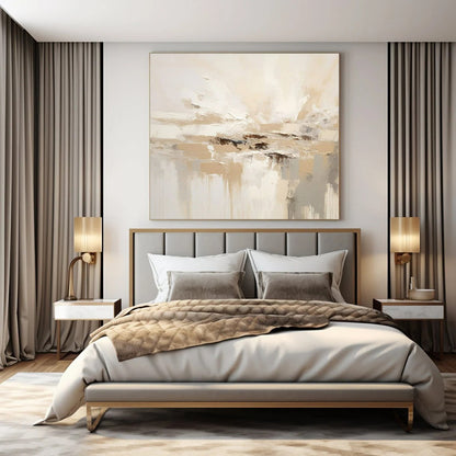 Hand-Painted Personalized Abstract Art for Bar and Bedroom