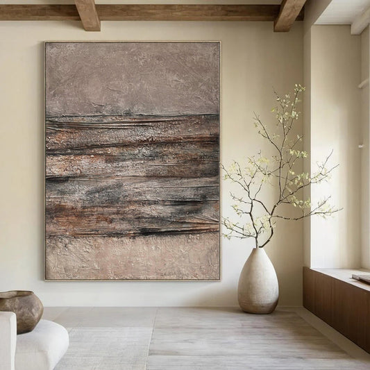 Monumental Made-to-Order Abstract Painting for Tech Startup Incubators