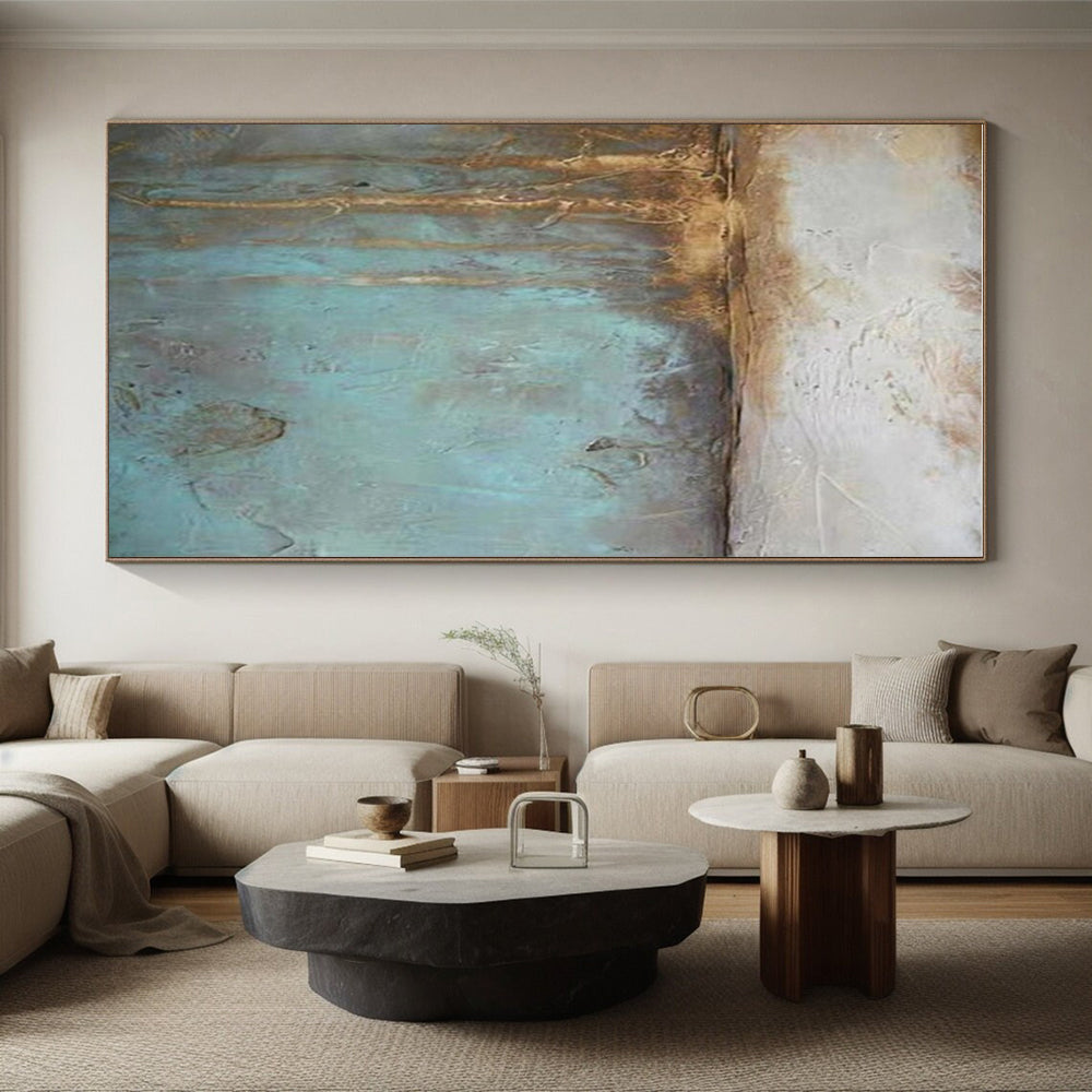 Colossal Tailored Hand-Painted Abstract Wall Art for Home Craft Room Storage Wall LargeART0629