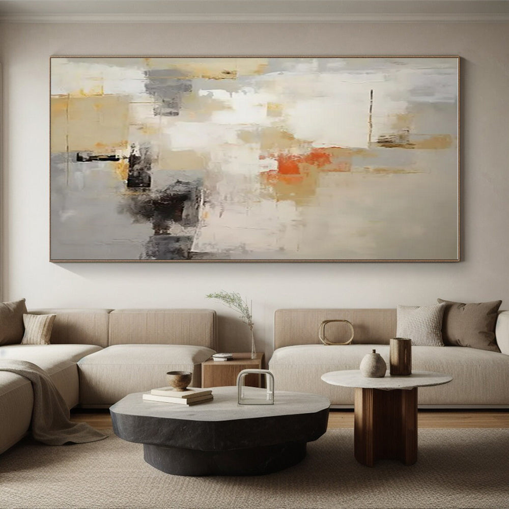 Monumental Contemporary Abstract Art for Event Silent Auction Display Areas