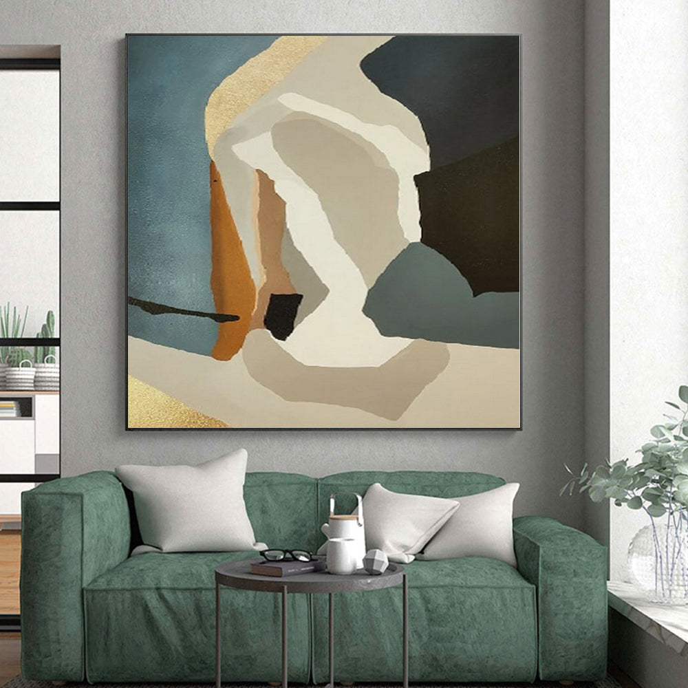 Grand Made-to-Order Abstract Wall Art for Entryway Console Table Walls