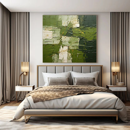 Grand Abstract Wall Decor for Corridor Niche Spaces - Made to Order Mixed Media