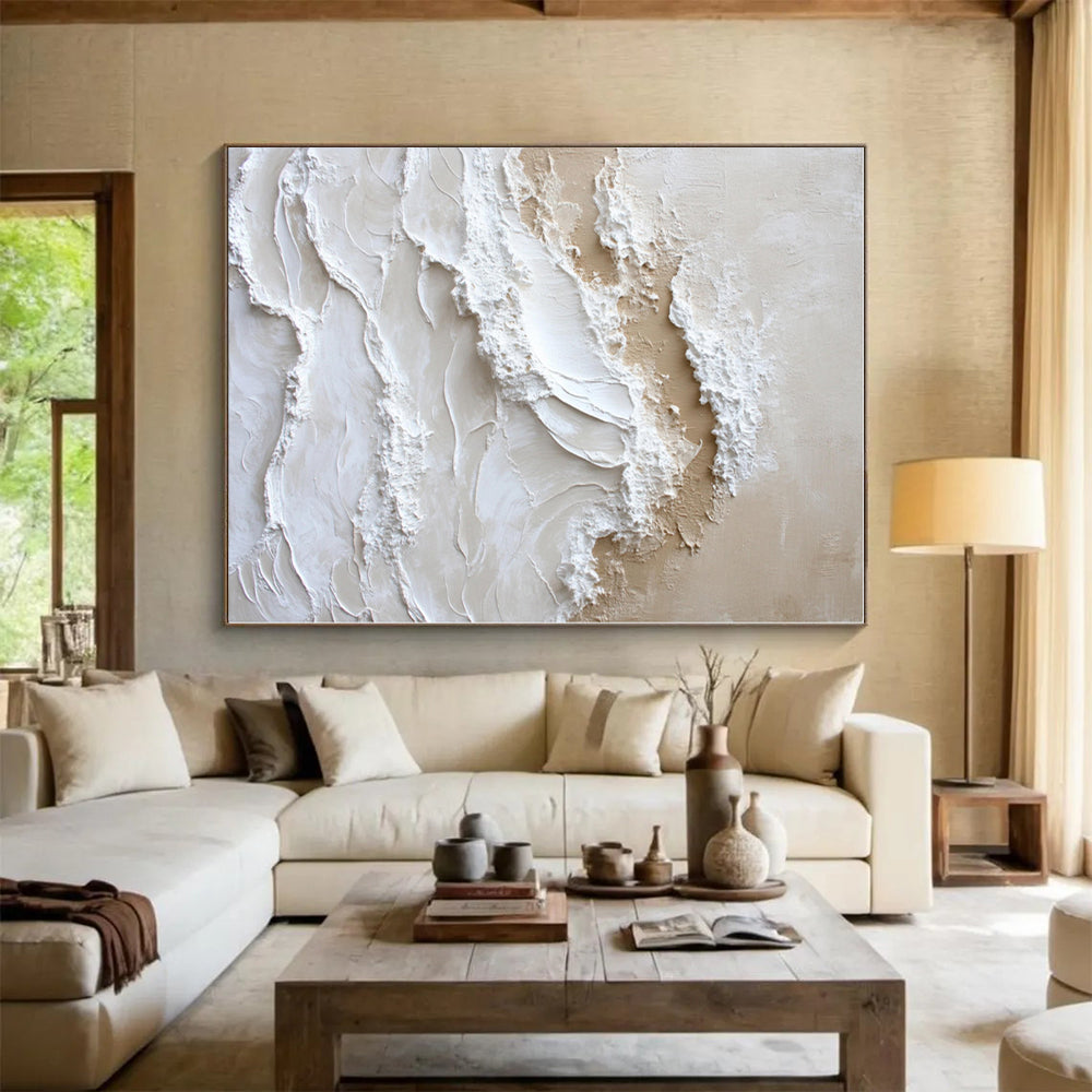 Gigantic Custom Abstract Wall Art for Home Theater Screen Wall