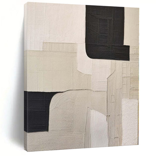 Monumental Handcrafted Abstract Canvas for Veterinary Specialty Clinic Consultation Rooms