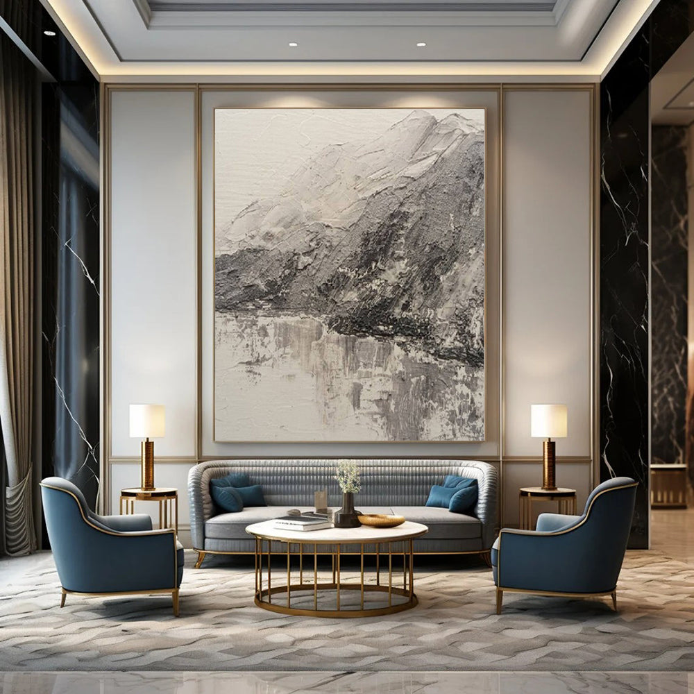 Cultural Heritage Hand-Painted Mural for Dining Room Heritage-Themed Spaces