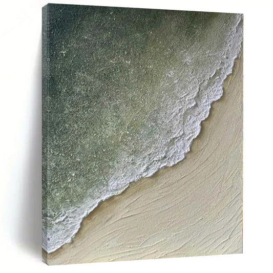 Large Made-to-Order Abstract Painting for Agricultural Fair Exhibition Halls