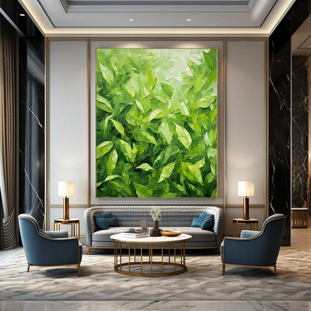 Large Abstract Canvas for Pantry Shelf Areas - Commissioned Acrylic on Canvas