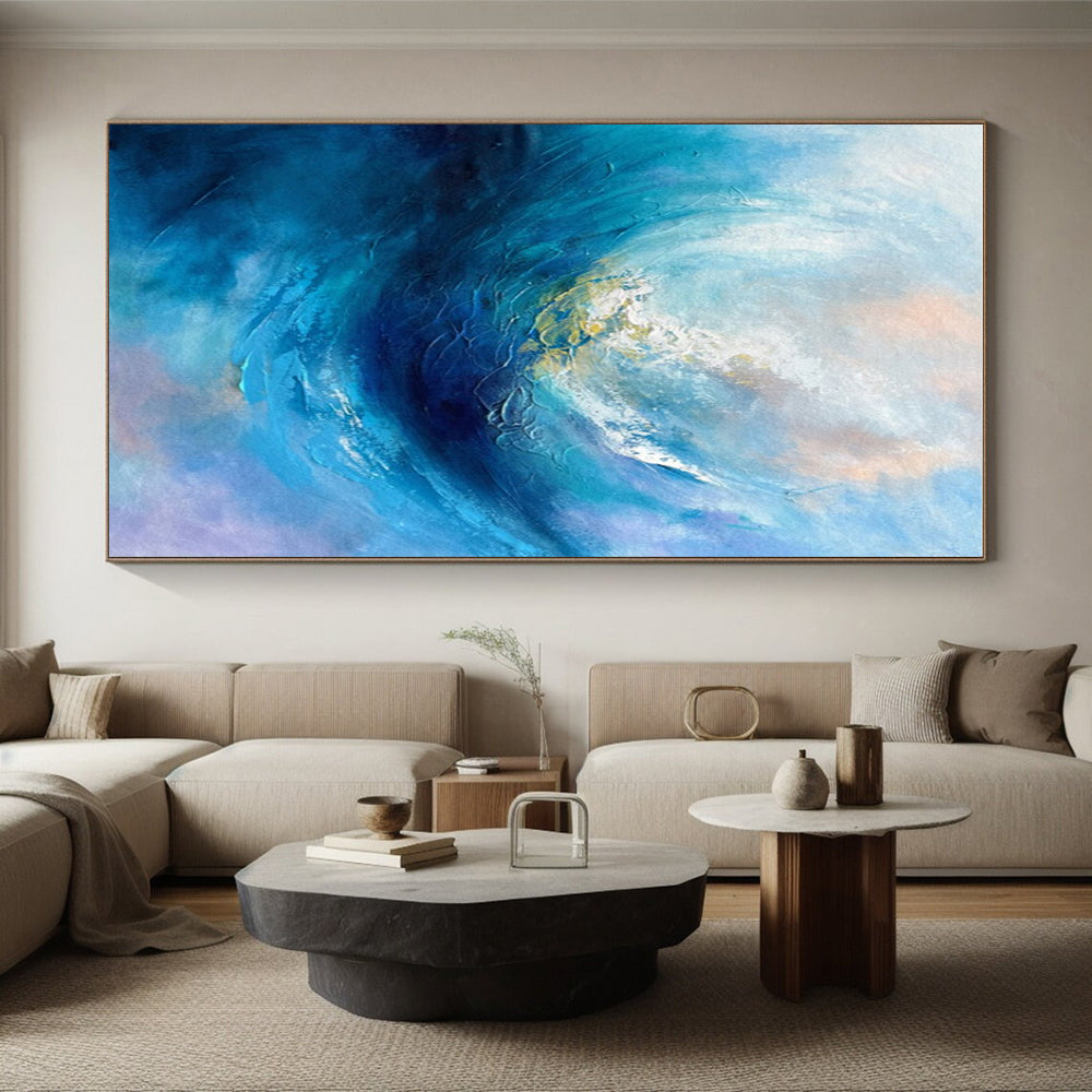 Oversized Abstract Wall Art for Home Music Studio Creative Backdrop LargeART0683