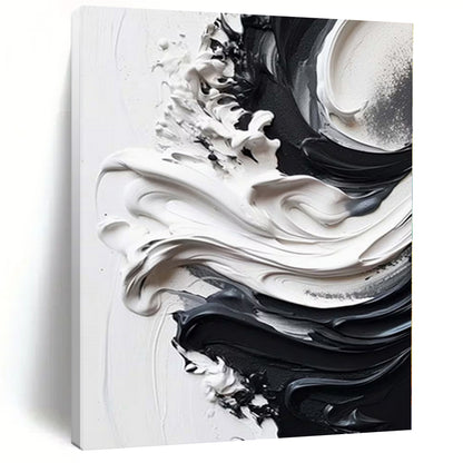 Grand Abstract Painting for Horse Stable Tack Rooms - Custom Acrylic on Linen
