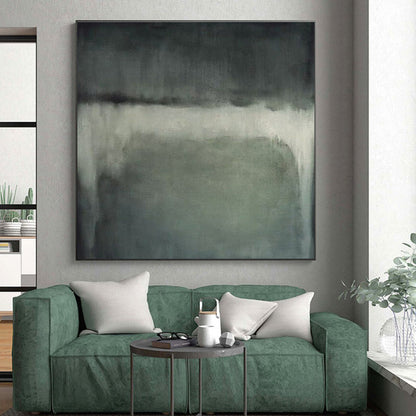 Super-Sized Custom Hand-Painted Abstract Painting for Home Wine Cellar Barrel Wall LargeART0630