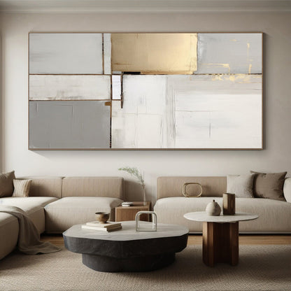 Super-Sized Made-to-Order Abstract Painting for Home Wine Cellar Feature Wall