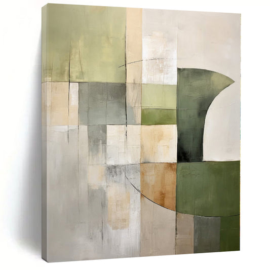 Massive Tailored Abstract Art for Master Bedroom Dressing Island Wall