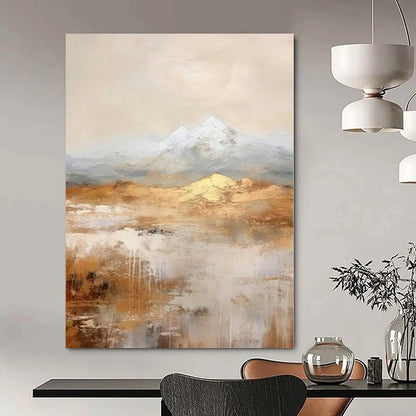 Super-Sized Hand-Painted Modern Abstract Wall Decor for Bedroom Reading Nooks