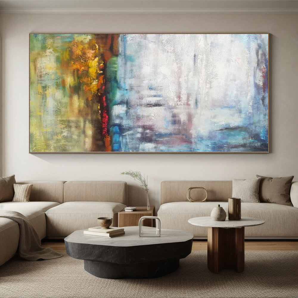 Staggering Made-to-Order Abstract Painting for Home Music Studio Wall