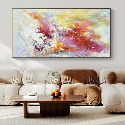 Extra-Huge Modern Abstract Wall Decor for Artisan Cheese Shop Displays