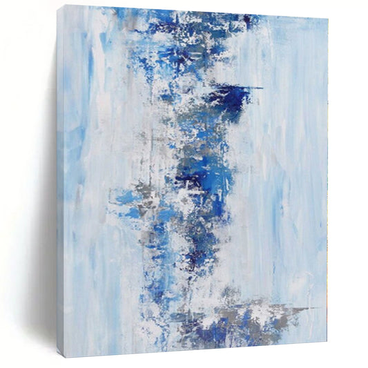Custom Extra Large Abstract Veil Painting - Hand-Painted Gouache for Wedding Venue Aisles