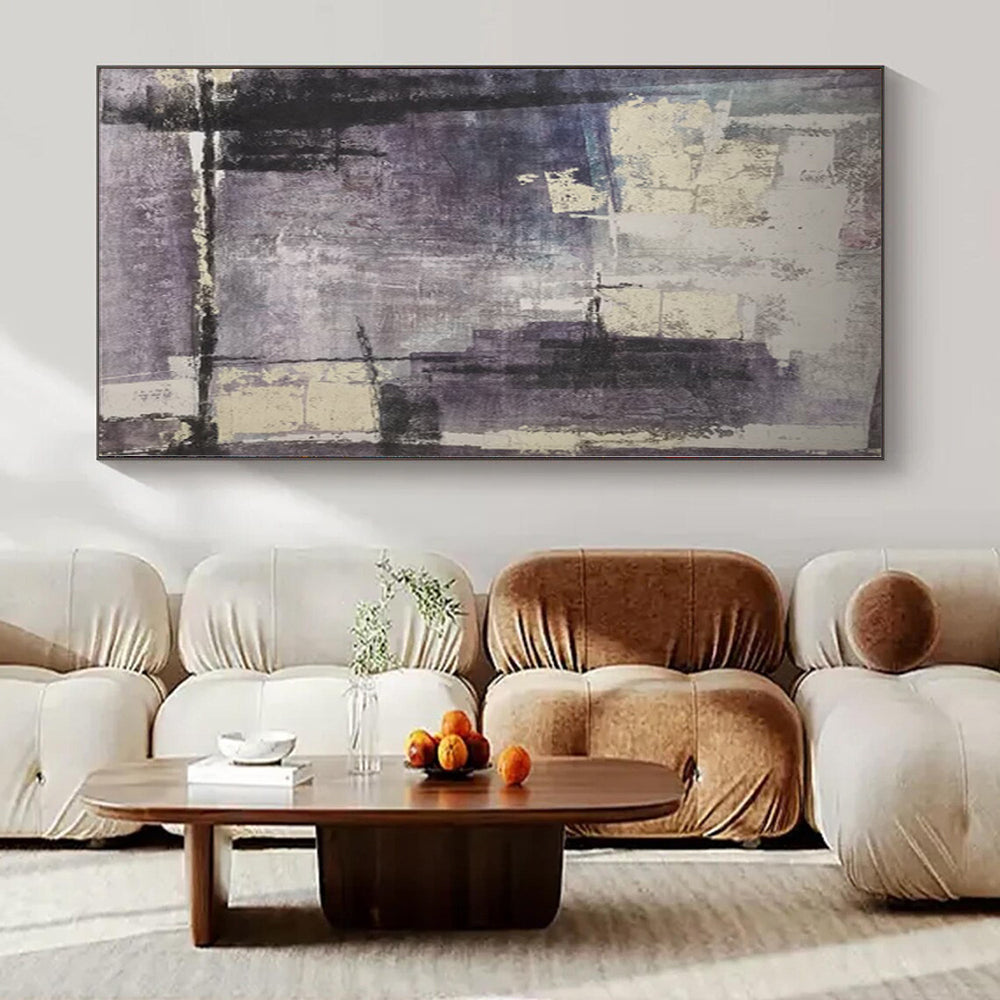 Monumental Custom Abstract Canvas for Art Collector Galleries