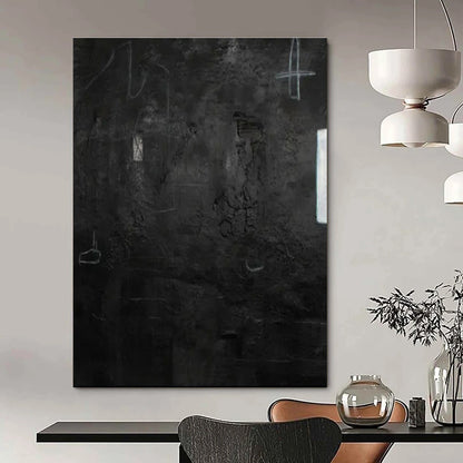Oversized Custom Hand-Painted Abstract Art for Dining Room & Hallway