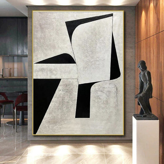 Monumental Abstract Canvas for Kitchen Island Backdrop LargeART0671