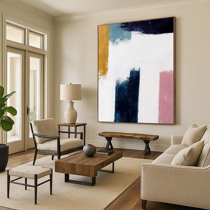 Oversized Abstract Botanical Painting - Made to Order Gouache for Botanical Garden Gift Shops