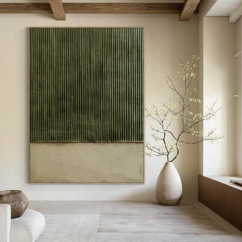 Grand Abstract Wall Decor for Walk-In Pantry Interiors - Made to Order Mixed Media
