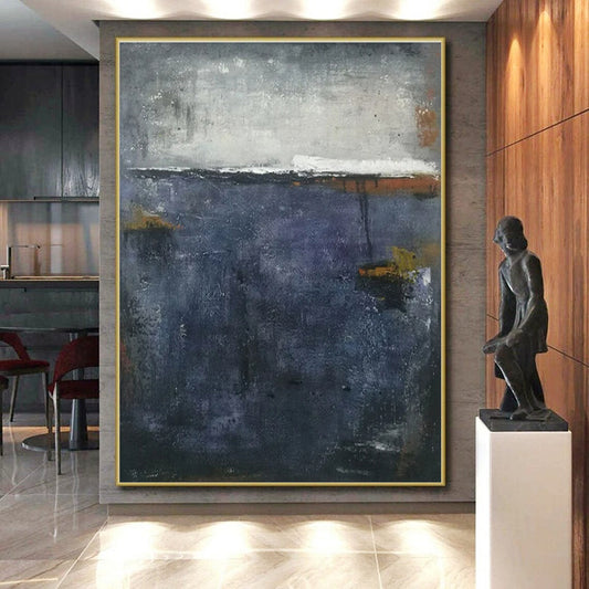 Oversized Contemporary Abstract Artwork for Art Gallery Feature Walls