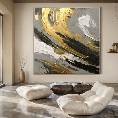 Ethereal Fairyland Hand-Painted Abstract Mural for Magical Bedrooms
