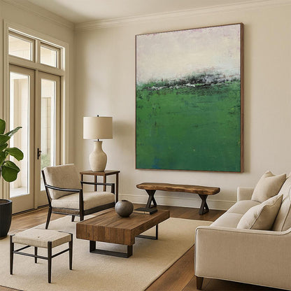 Massive Custom Hand-Painted Abstract Art for Educational Institutions LargeART0645