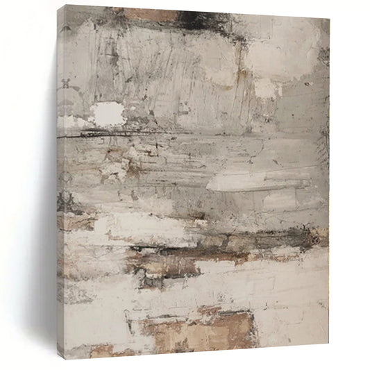 Grand Handcrafted Abstract Painting for Boutique Retail Store Feature Walls