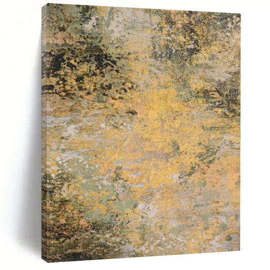 Immense Abstract Current Art - Hand-Painted Resin for Marine Science Center Atriums