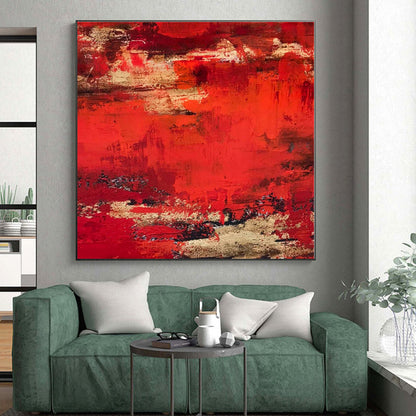 Mammoth Custom Abstract Art for Guest Room Fireplace Mantel Wall