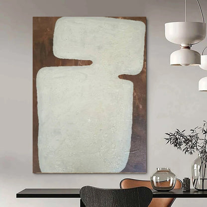 Large Hand-Painted Contemporary Abstract Wall Art for Cozy Home Kitchens