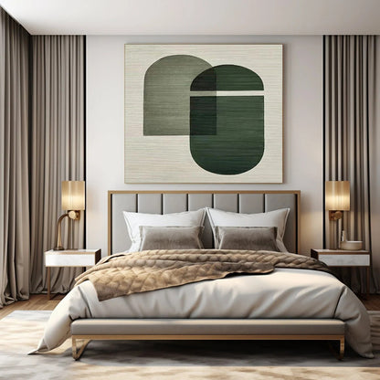 Giant Abstract Art for Pet Nook Spaces - Made to Order Acrylic on Canvas